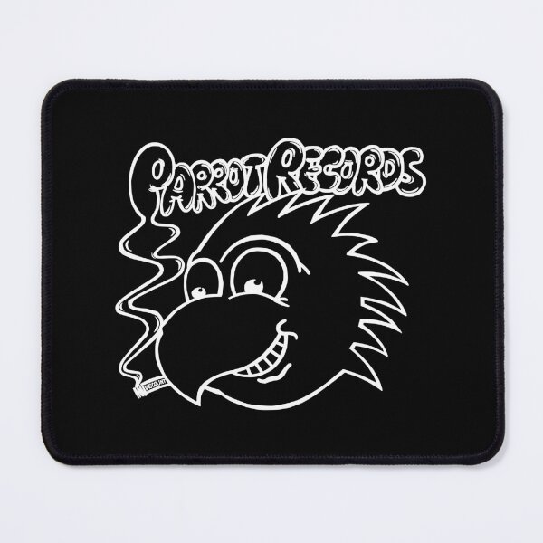 Item preview, Parrot Records Logo: White Version designed and sold by Kirkhamdesigns.