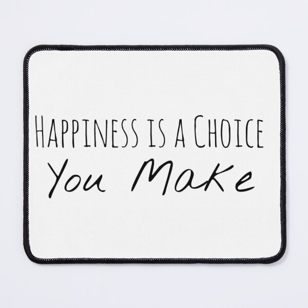 Item preview, Happiness is a Choice You Make – Joy Affirmation designed and sold by Camila Ardila.