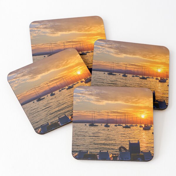 Item preview, Puesta de sol en Bardolino sobre el lago de Garda designed and sold by Violaman.