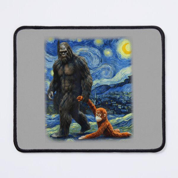 Item preview, Punch the Monkey Bigfoot Sasquatch Video Meme Baby Monkey designed and sold by ArleneRowe.