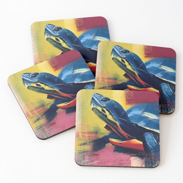 Item preview, Vibrant Turtle Composition designed and sold by lautir.