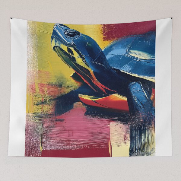 Item preview, Vibrant Turtle Composition designed and sold by lautir.