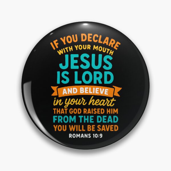 Item preview, Romans 10:9 Jesus is Lord designed and sold by plushism.