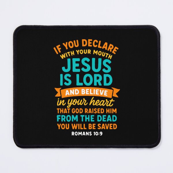 Item preview, Romans 10:9 Jesus is Lord designed and sold by plushism.