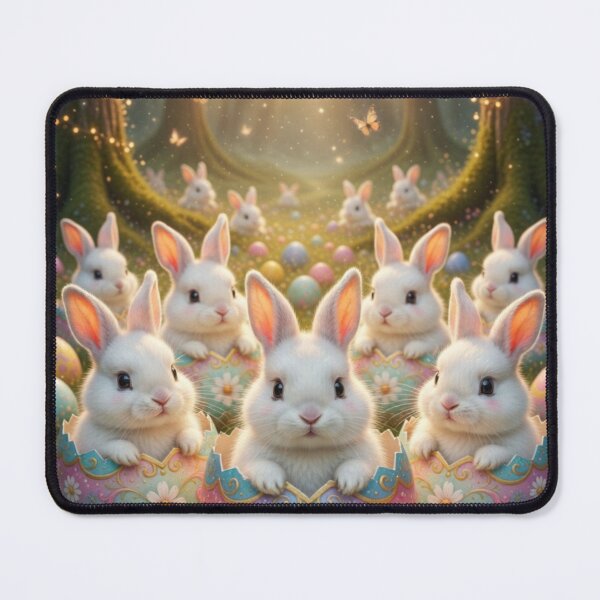 Item preview, Magical Easter Bunnies in Decorated Eggs - Whimsical Forest Celebration designed and sold by lovelistivkaa.