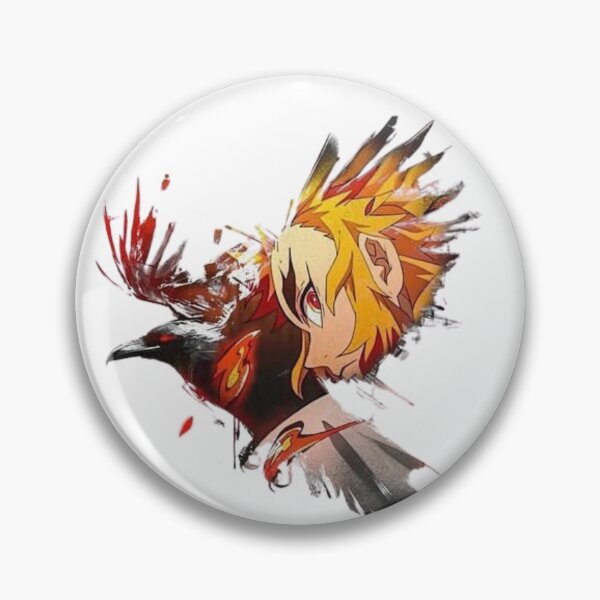 Item preview, Flame Hashira Burning Crow Warrior designed and sold by Mr-MC-kitty.