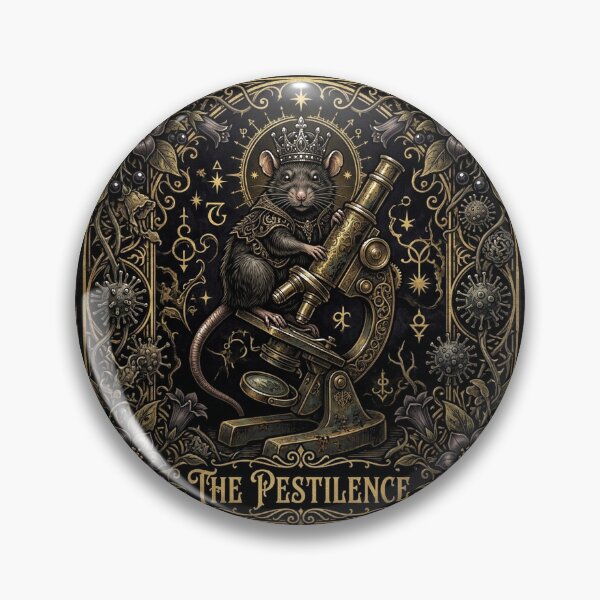 Item preview, The Pestilence Hanta Virus Tarot Card designed and sold by DuckOddity.
