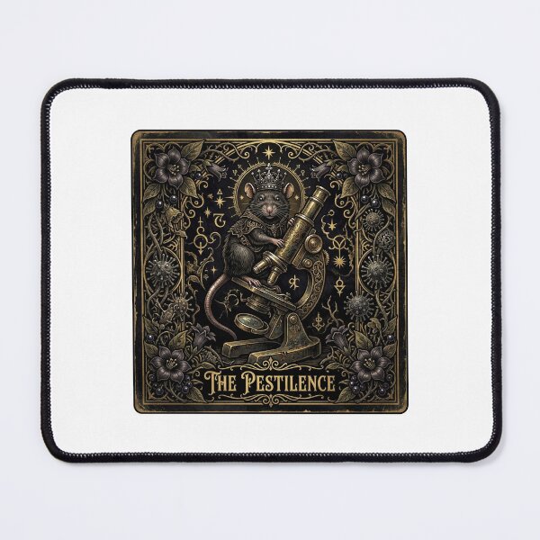 Item preview, The Pestilence Hanta Virus Tarot Card designed and sold by DuckOddity.
