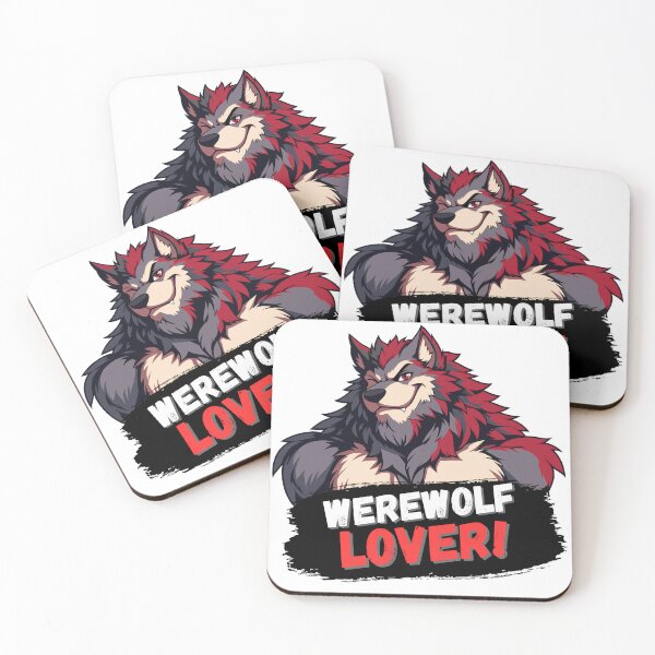 Item preview, Muscular Werewolf Lover designed and sold by BlueBullBazaar.