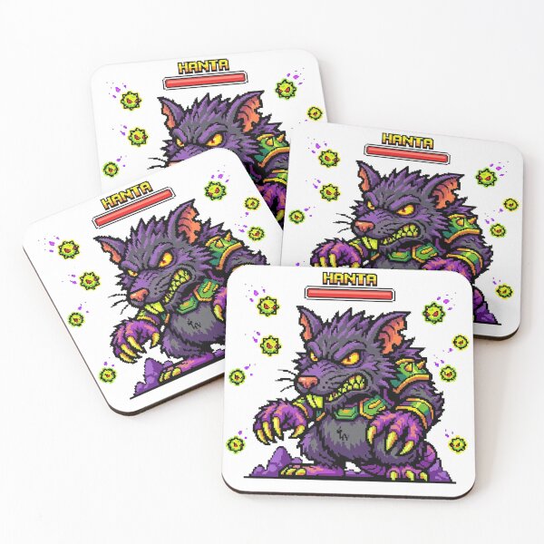 Item preview, Hanta Virus 8-Bit Pixel Boss Art designed and sold by DuckOddity.