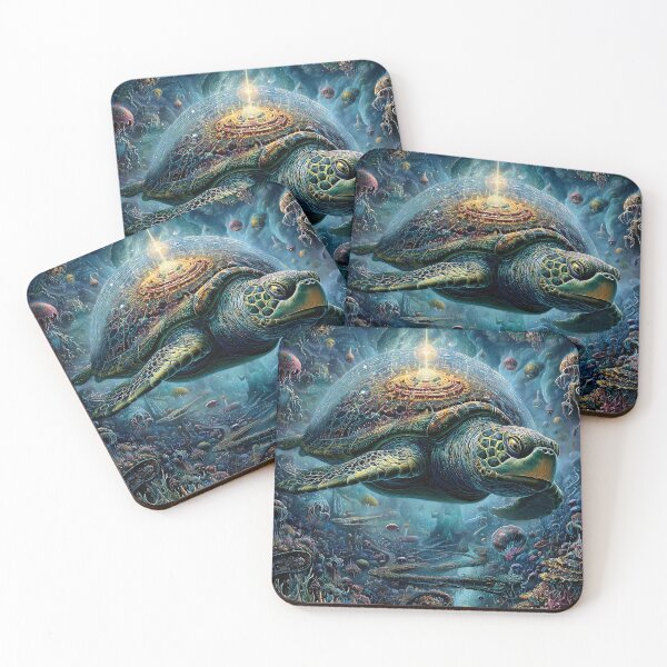 Item preview, Majestic Cosmic Turtle Odyssey designed and sold by lautir.