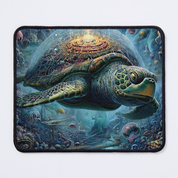 Item preview, Majestic Cosmic Turtle Odyssey designed and sold by lautir.
