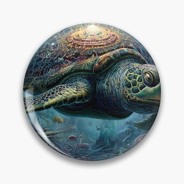 Item preview, Majestic Cosmic Turtle Odyssey designed and sold by lautir.