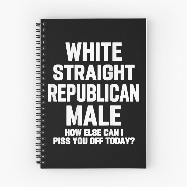 Item preview, White Straight Republican Male Funny Sarcastic Political Statement For Conservative Men designed and sold by Capisedo.