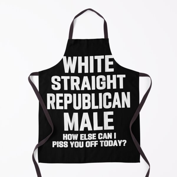 Item preview, White Straight Republican Male Funny Sarcastic Political Statement For Conservative Men designed and sold by Capisedo.