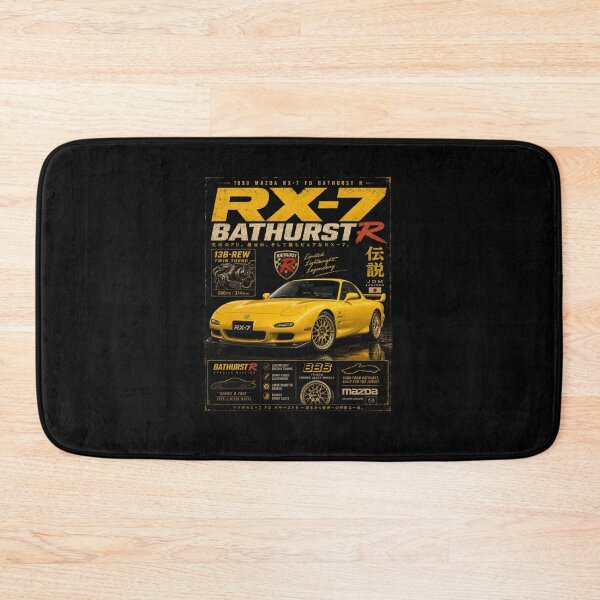 Item preview, 1999 Mazda RX-7 FD Bathurst R Speed Yellow Special Edition JDM Art designed and sold by TheArtOfCar.