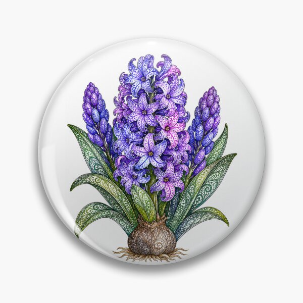 Item preview, Hyacinth designed and sold by PaintedbyCarol.