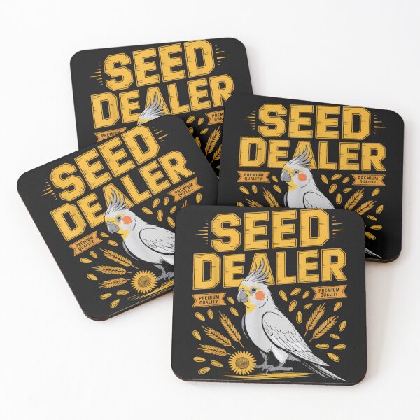 Item preview, Funny Cockatiel Seed Dealer Bird Lover Graphic For Parrot Owners And Pet designed and sold by Capisedo.