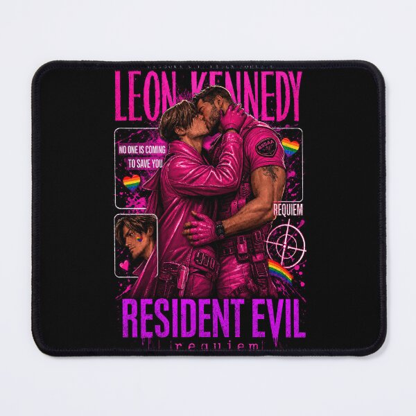 Item preview, Leon Kennedy Vs Chris Redfield - Pink Theme designed and sold by Green Sama.