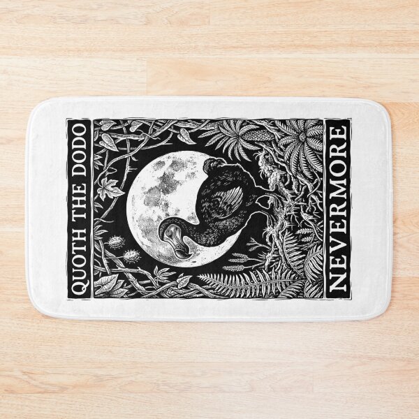 Item preview, Nevermore Quoth The Dodo Funny Gothic Extinct Paleontology designed and sold by GrandeDuc.