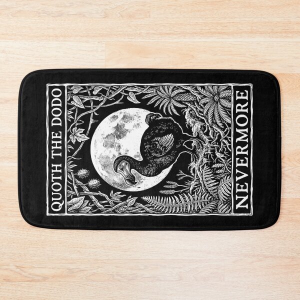 Item preview, Nevermore Quoth The Dodo Funny Gothic Extinct Paleontology designed and sold by GrandeDuc.