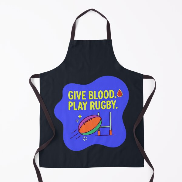Item preview, Give blood play rugby | Rugby designed and sold by SocialStaticz.