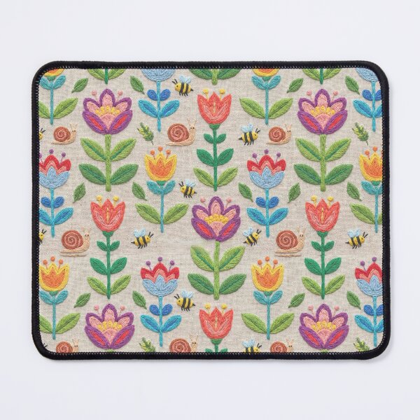Item preview, The Embroidered Garden design  designed and sold by Printfantasia .
