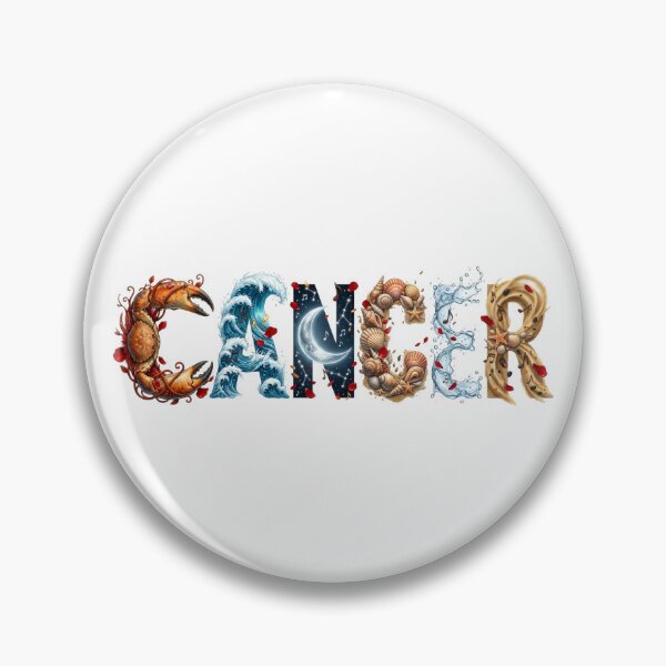Item preview, Cancer Zodiac Sign Art Watery Crab Collage with Shells & Moon designed and sold by Gianni Capone Italian Design.