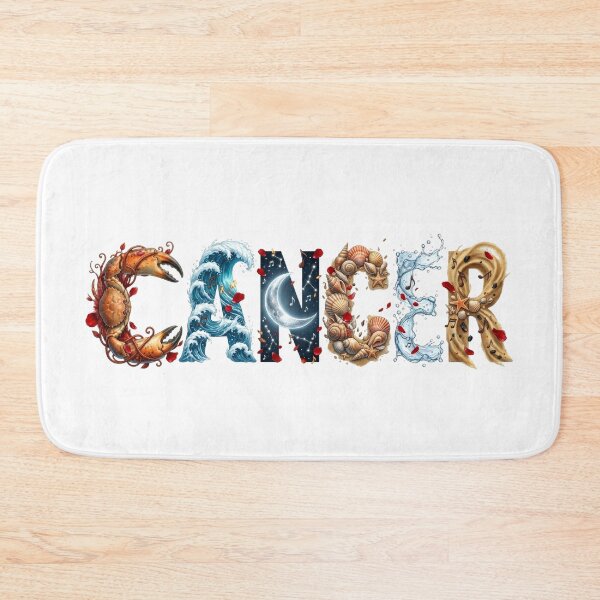 Item preview, Cancer Zodiac Sign Art Watery Crab Collage with Shells & Moon designed and sold by Gianni Capone Italian Design.
