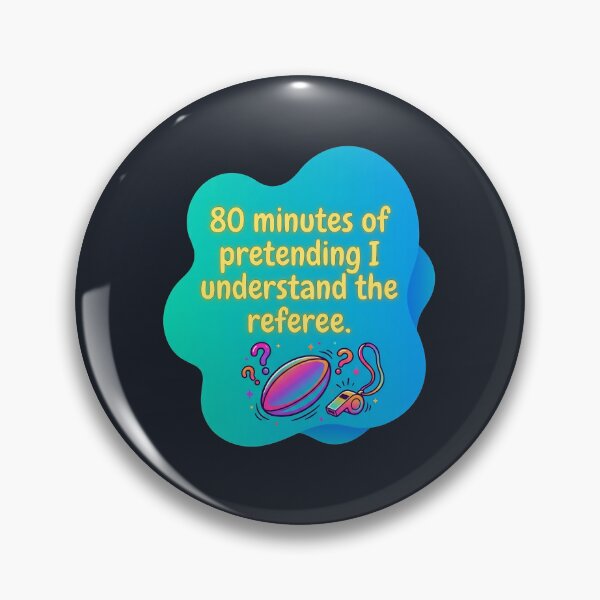Item preview, 80 minutes of pretending I understand the referee | Rugby designed and sold by SocialStaticz.