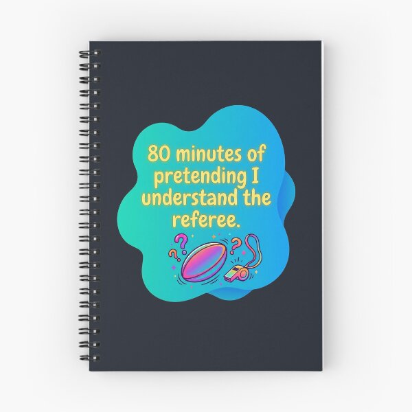 Item preview, 80 minutes of pretending I understand the referee | Rugby designed and sold by SocialStaticz.