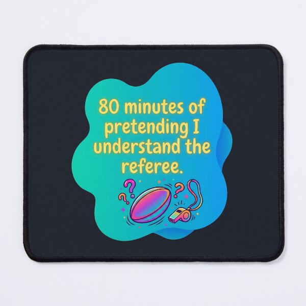 Item preview, 80 minutes of pretending I understand the referee | Rugby designed and sold by SocialStaticz.