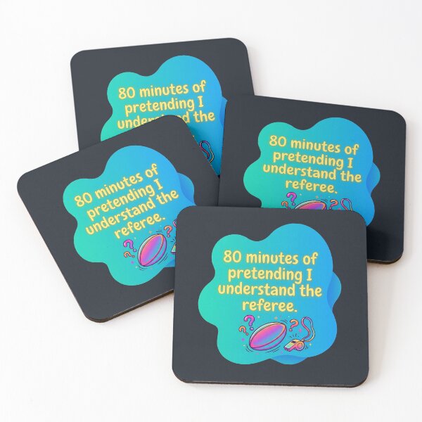 Item preview, 80 minutes of pretending I understand the referee | Rugby designed and sold by SocialStaticz.