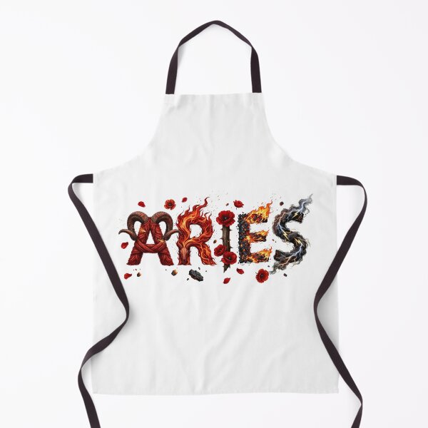 Item preview, Aries Zodiac Sign Explosive Art Fiery Ram Collage designed and sold by Gianni Capone Italian Design.