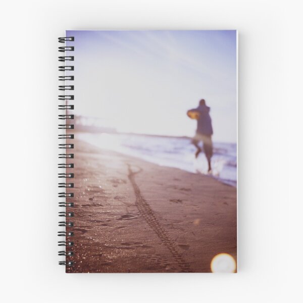 Item preview, Boy running on beach square Lubitel lomo lomographic lomography medium format  color film analogue photo designed and sold by edwardolive.