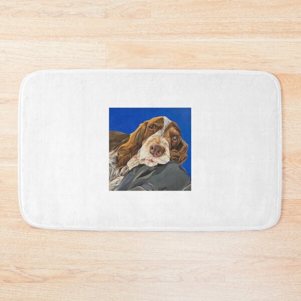 Item preview, Faithful Brown and White Spaniel Dog Portrait designed and sold by Danny-ARTZ-1979.