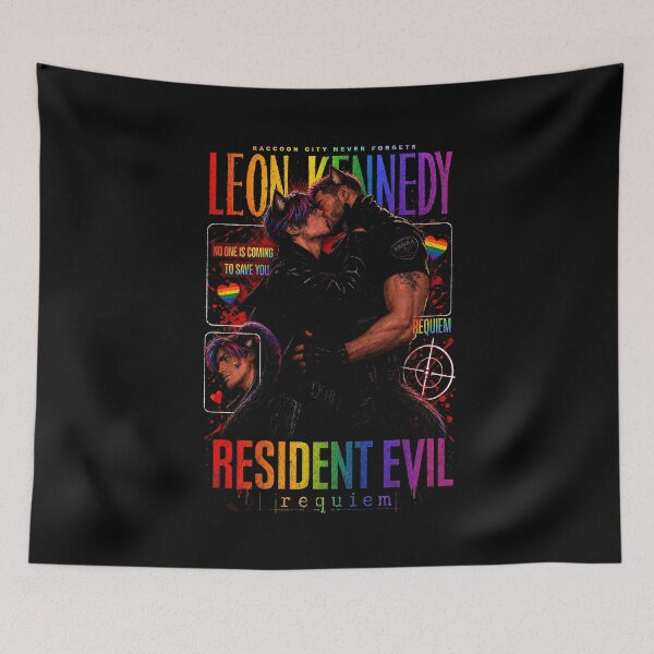 Artikelvorschau, Leon Kennedy gegen Chris Redfield – Gamer LGBT entworfen und verkauft von Green Sama.