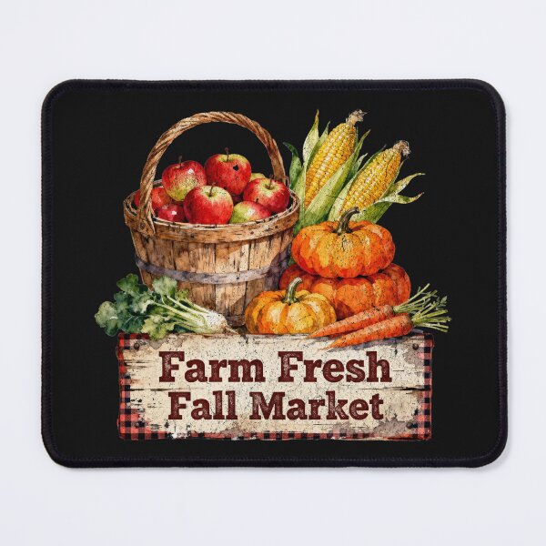 Item preview, Vintage Farm Fresh Fall Market Harvest designed and sold by AwesomeBeyondLimits.