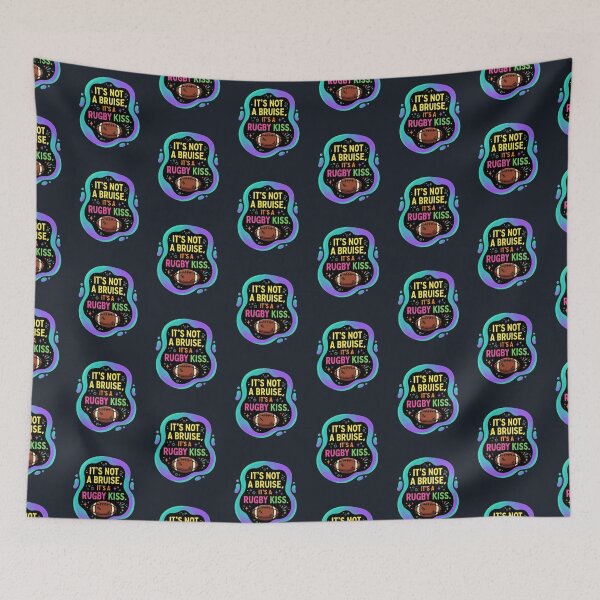 Item preview, It's not a bruise it's a rugby kiss | Rugby designed and sold by SocialStaticz.