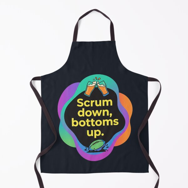 Item preview, Scrum down bottoms up | Rugby designed and sold by SocialStaticz.