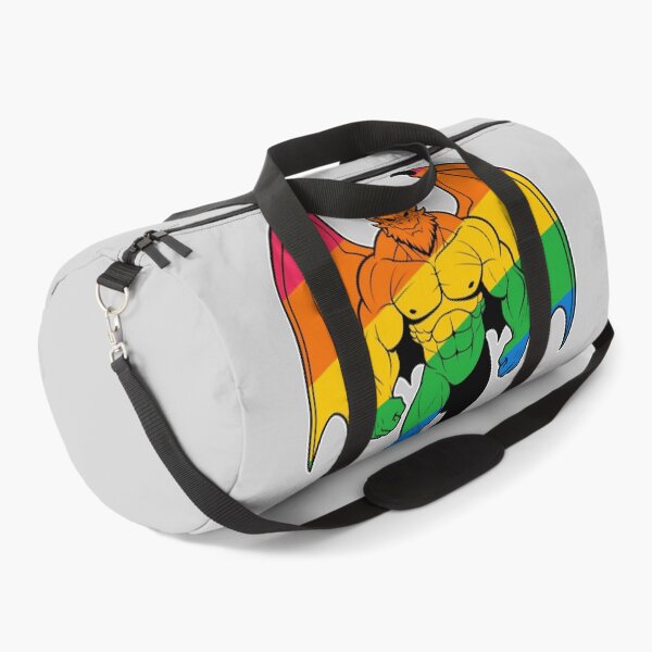 Item preview, Muscular Dragon LGBTQ Pride Scalie designed and sold by BlueBullBazaar.