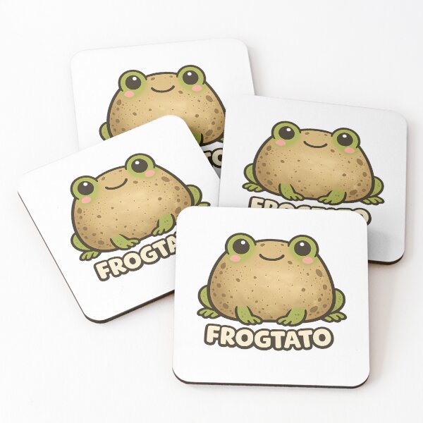 Item preview, Frogtato – Cute Frog Potato Meme Cartoon designed and sold by jahiggin.
