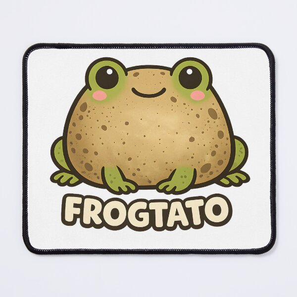 Item preview, Frogtato – Cute Frog Potato Meme Cartoon designed and sold by jahiggin.