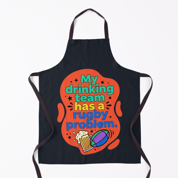 Item preview, My drinking team has a rugby problem | Rugby designed and sold by SocialStaticz.
