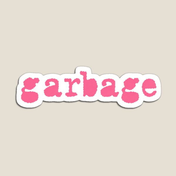 Item preview, Garbage Debut Pink Logo Retro Rock Band  designed and sold by atomicmemory.