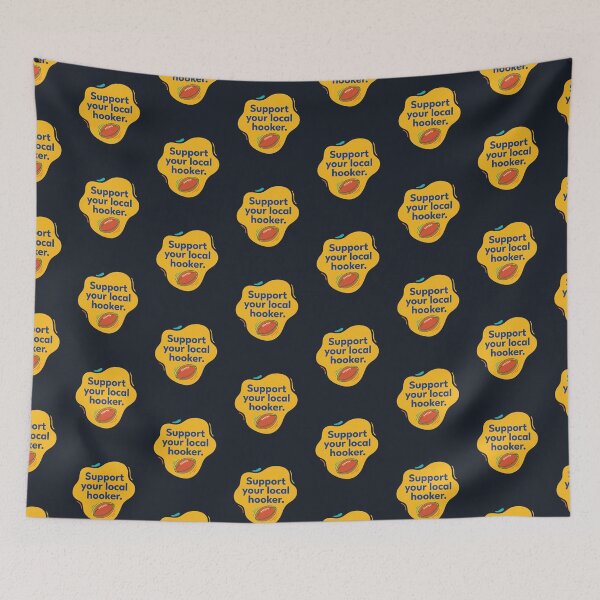 Item preview, Support your local hooker | Rugby designed and sold by SocialStaticz.