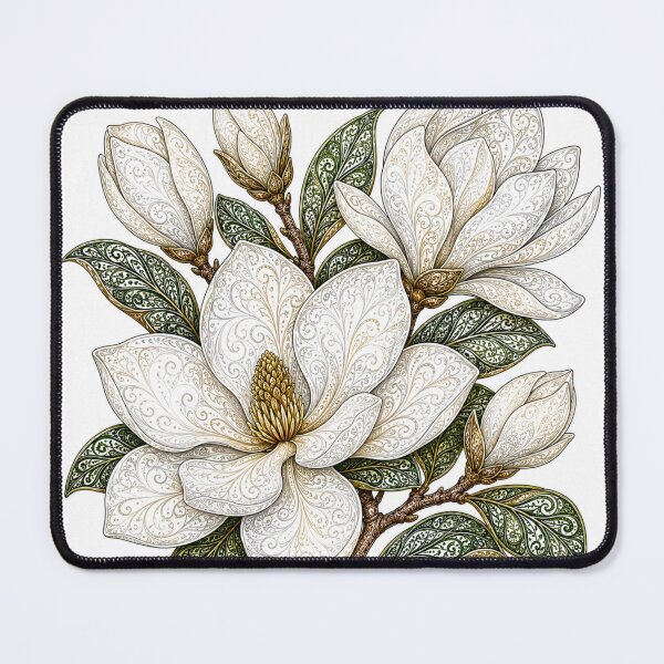 Item preview, White Magnolia  designed and sold by PaintedbyCarol.
