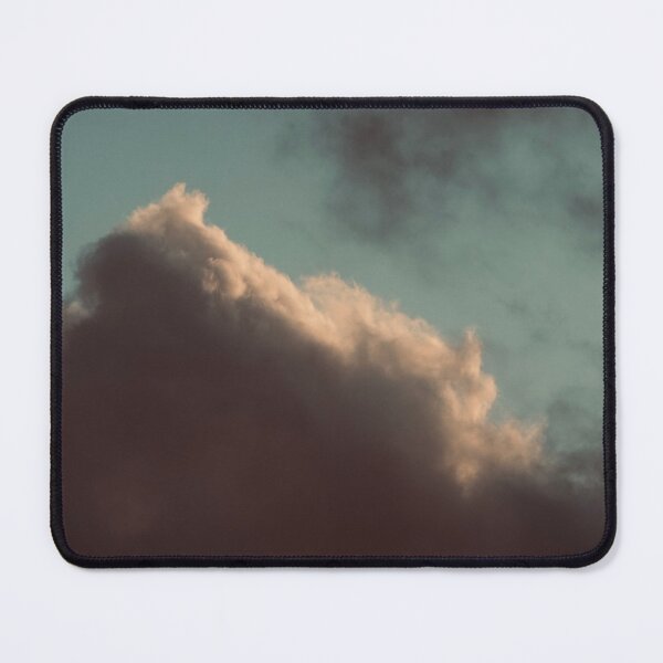 Item preview, ICM moody pink and bleu dark thunder cloud Nature ICM Print designed and sold by Jonnekesart.