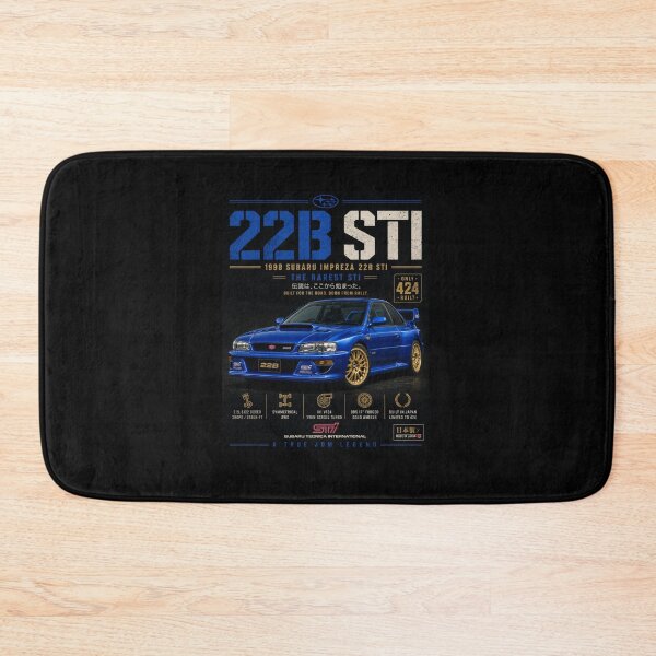 Item preview, 1998 Subaru Impreza 22B STI Wide Body WRC JDM Limited Edition Vintage Art designed and sold by TheArtOfCar.