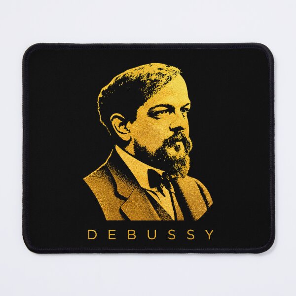 Item preview, Claude Debussy golden poster designed and sold by CMYKStudio.